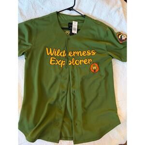 Disney's Pixar, Up, Wilderness Explorer, baseball Russell shirt, BNWT. Unisex M